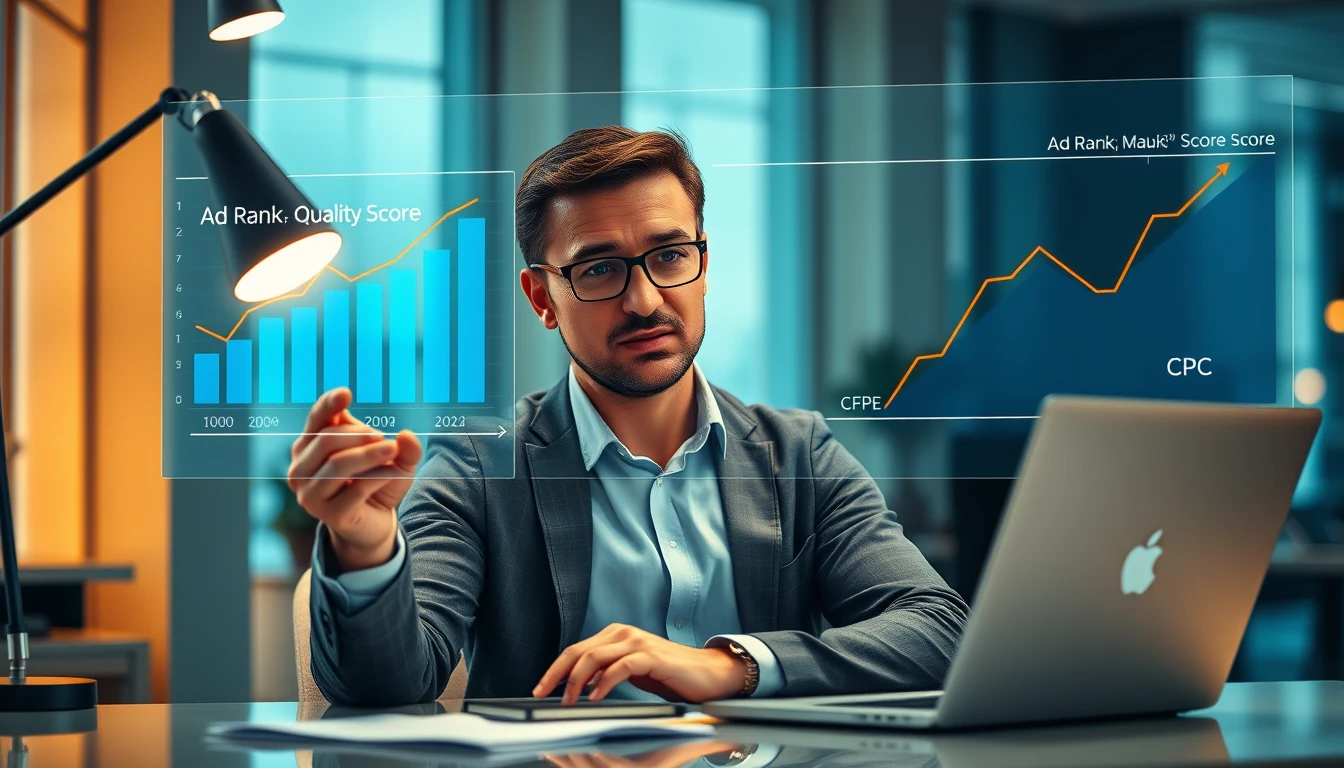 Il meccanismo dell'asta: Ad Rank, Quality Score e CPC reale